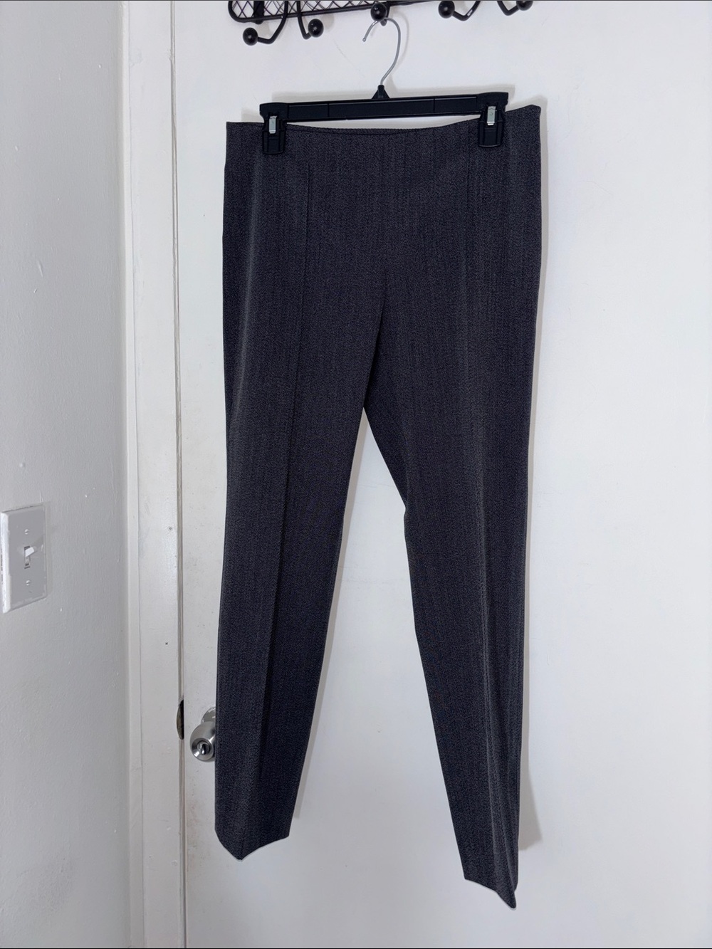 Theory Women's Dark Charcoal Gray Dress Pants